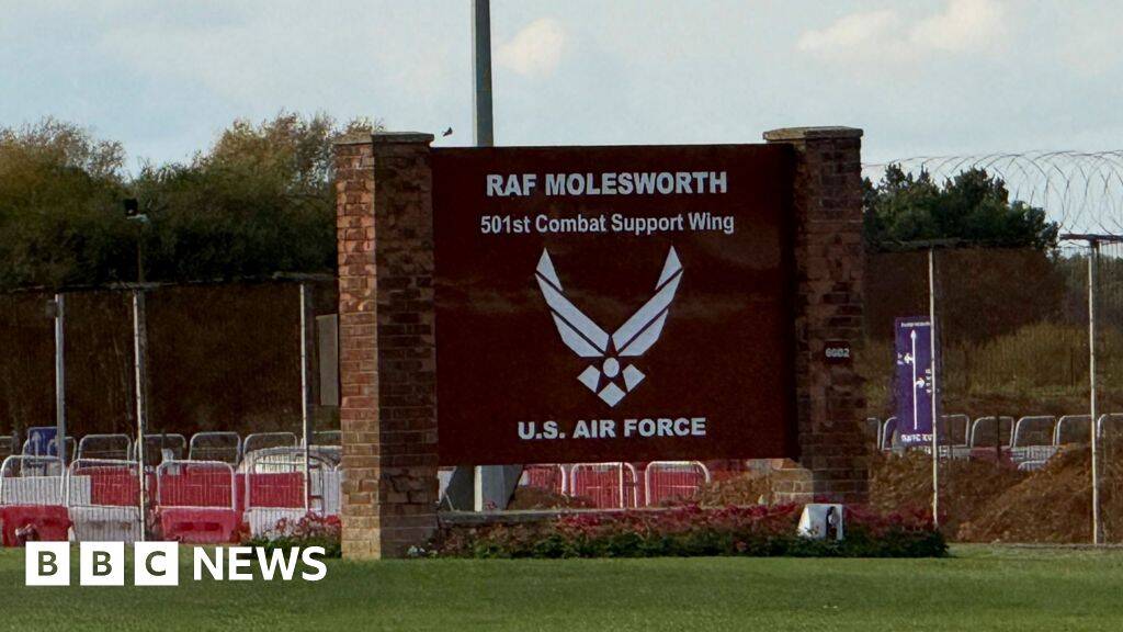 Two Latvian men arrested on suspicion of trespass at RAF base