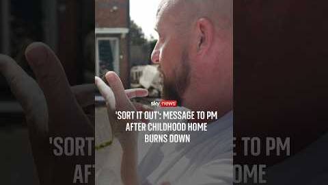 'Sort it the hell out': Message to PM after childhood home burned down