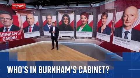 Who's in Andy Burnham's new Cabinet?