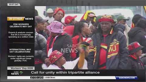 Workers&rsquo; Day | Call for unity within tripartite alliance