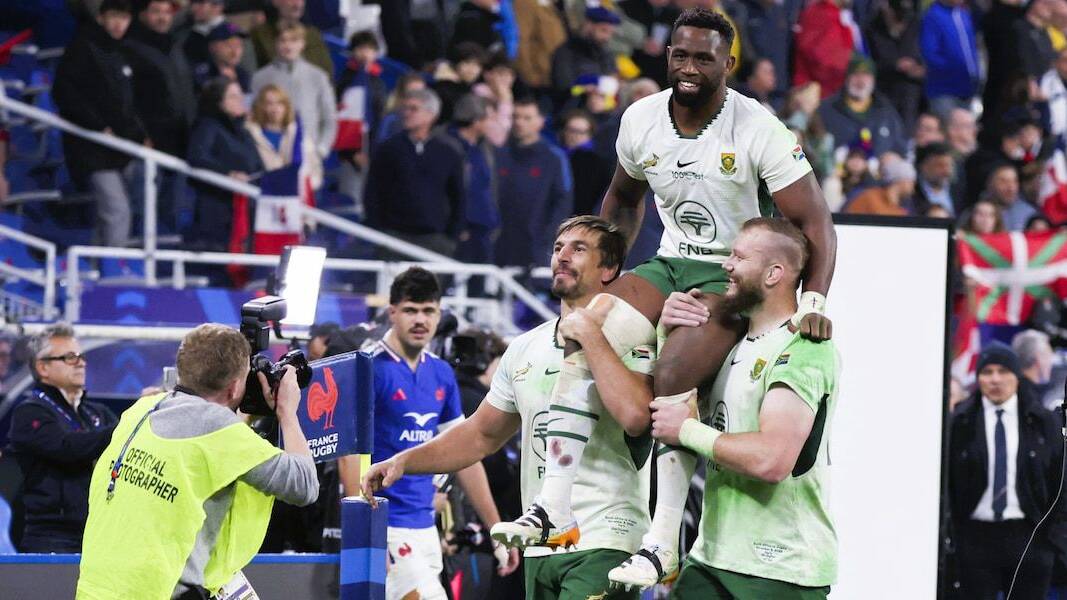 Which Springbok will next reach 100 caps?