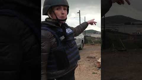 Sky News witnesses Hezbollah Israel fighting near border