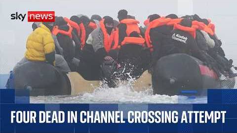 Four migrants dead off French coast during attempt to cross English Channel