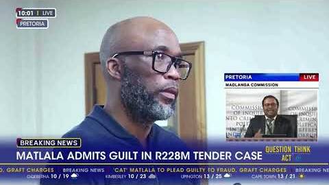 Vusimuzi &lsquo;Cat&rsquo; Matlala pleads guilty to fraud, corruption charges