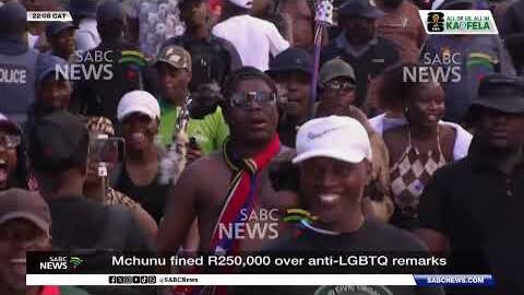 Ngizwe Mchunu slapped with R250 000 fine