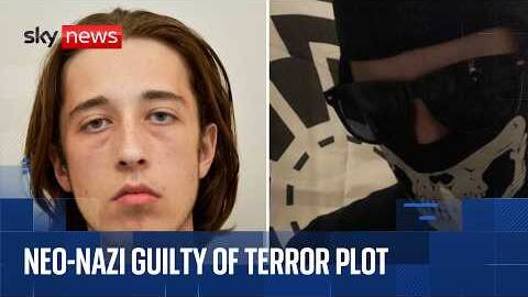 Alfie Coleman sentenced for terrorism offences | Cameras in court