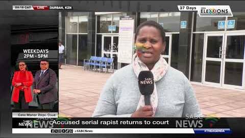 Cato Manor Rape Case | Accused serial rapist returns to court