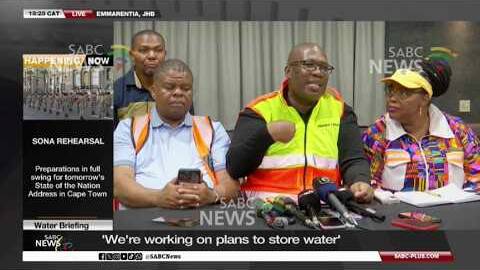 Johannesburg water challenges: Politicians answer questions from media