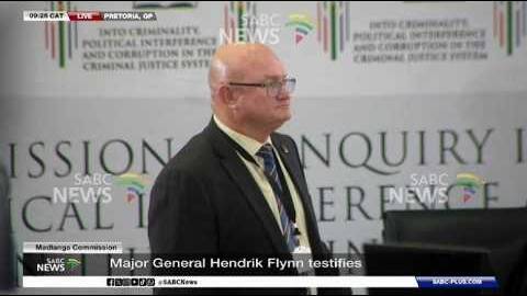 Madlanga Commission | Maj-General Hendrik Flynn takes the stand
