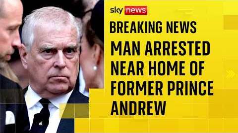 Man arrested for possession of offensive weapon near Andrew's Sandringham home