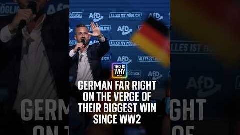 Who are the German far-right party on the verge of victory?