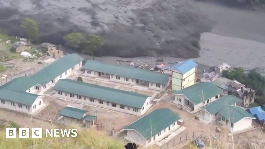 Buildings swept away as flash floods hit central Nepal