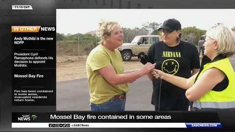Mossel Bay fire contained in some areas