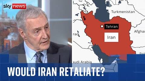 Why is the US evacuating personnel from Qatar military base?