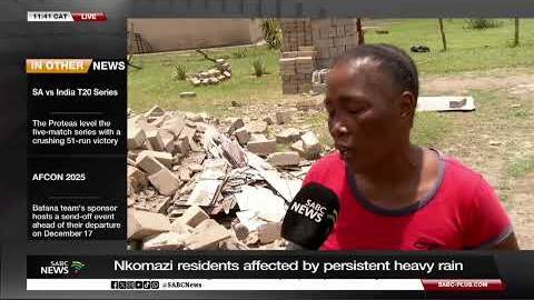 Nkomazi residents affected by recent heavy rains