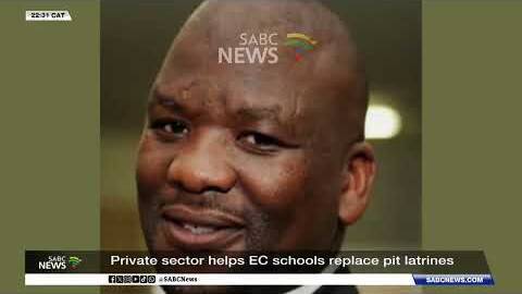 Private sector helps EC schools replace pit latrines