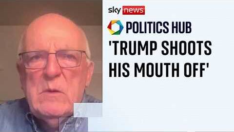 Former head of MI6 says: 'Trump blows hot and cold'