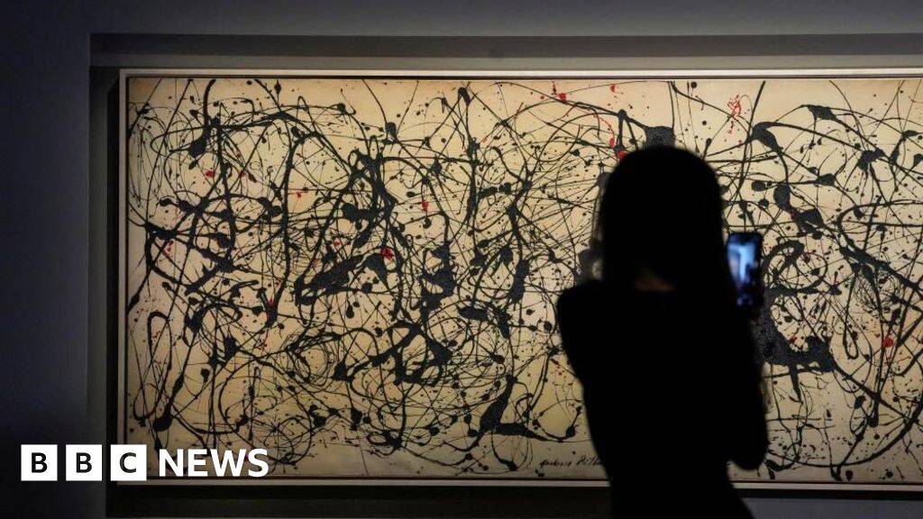 Jackson Pollock painting sells for record $181m at auction