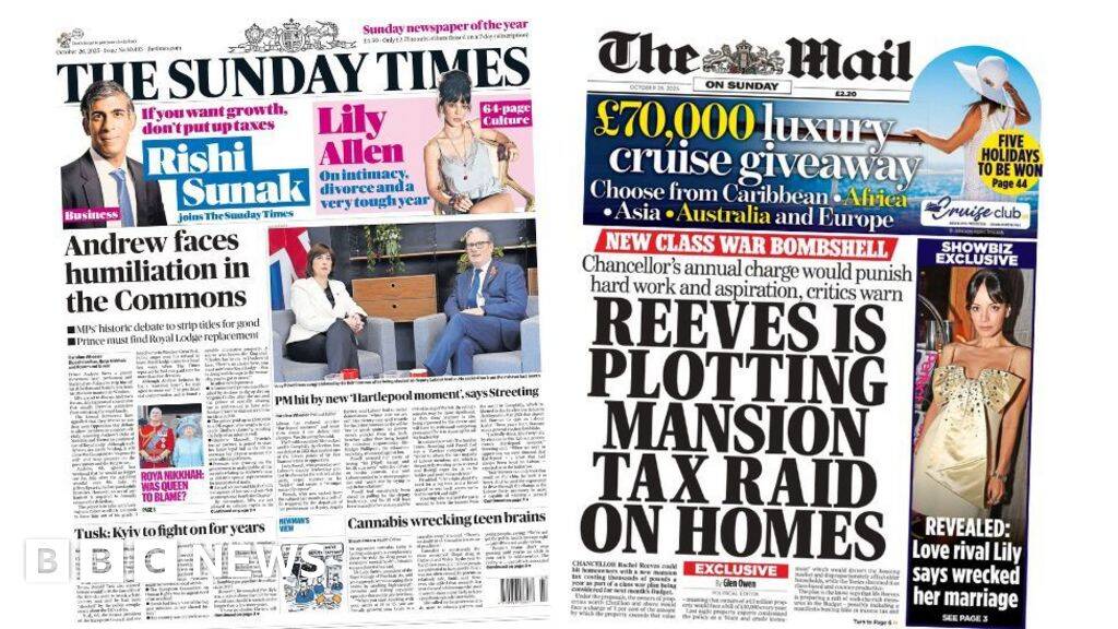 Andrew faces Commons 'humiliation' and 'Mansion tax raid'
