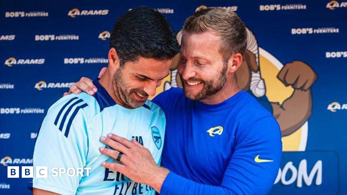 How Arteta-McVay bond helped Arsenal & Rams reach top