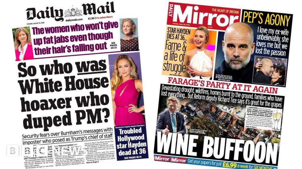 'Who duped PM?' and 'Pep's agony'