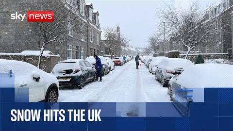 Weather warnings across the UK as people return to work and school