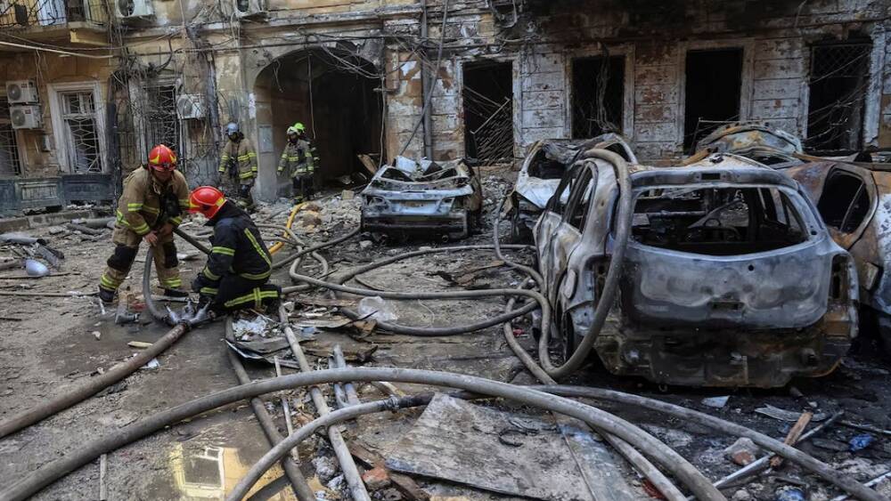 Ukraine kills 13, including child, in drone attack on Russian city