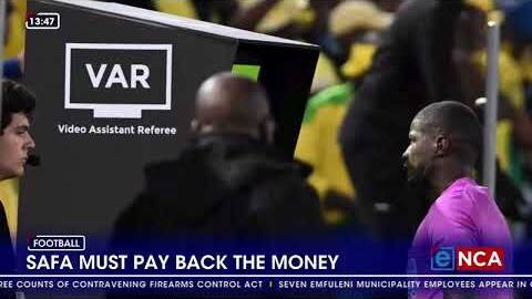 Sports Minister Gayton McKenzie tells SAFA to payback the VAR money