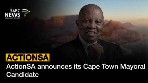 ActionSA announces its Cape Town Mayoral Candidate