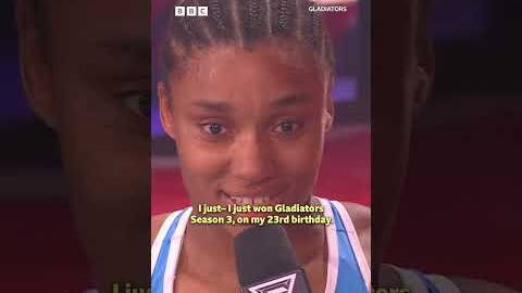 Emily is the women's WINNER of Gladiators Series 3 🏆 - BBC