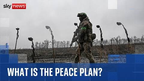 What is Trump's peace plan for the Ukraine war and why is it controversial?