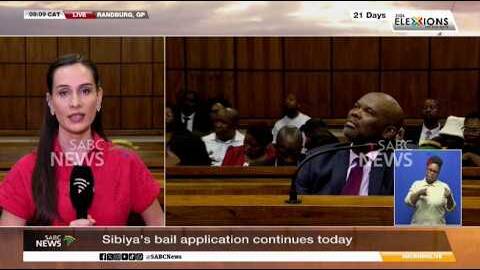 Sibiya back in court to continue with bail bid