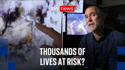 Thousands at risk as unstable barrier lakes form after Himalayan glacier collapse