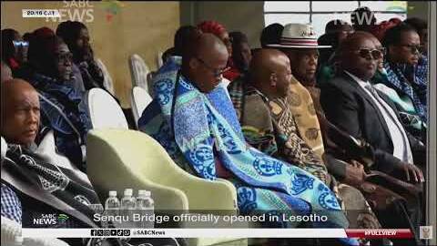 Senqu Bridge officially opened in Lesotho