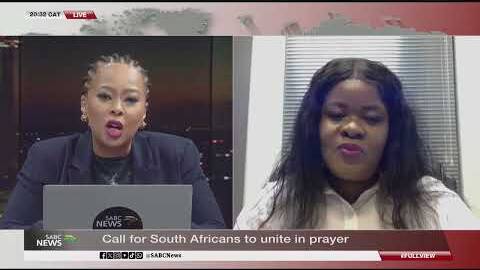 Call for South Africans to unite in prayer: Beatrice Lumko