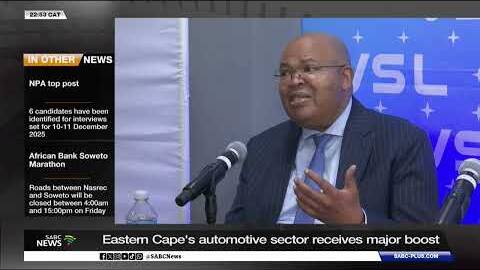 Major boost for E Cape's automotive sector