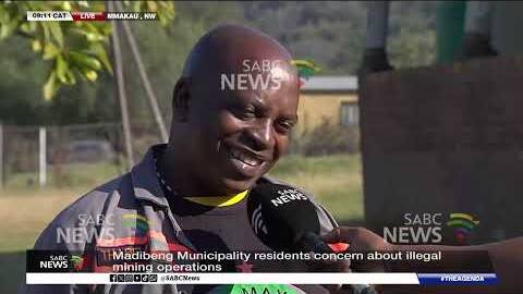 Madibeng Municipality residents concern about illegal mining operations