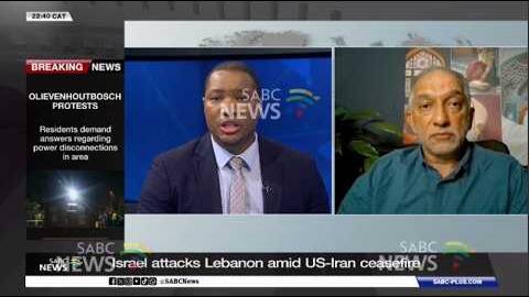 Israel continues with its bombardment of Lebanon: Naeem Jeenah shares more