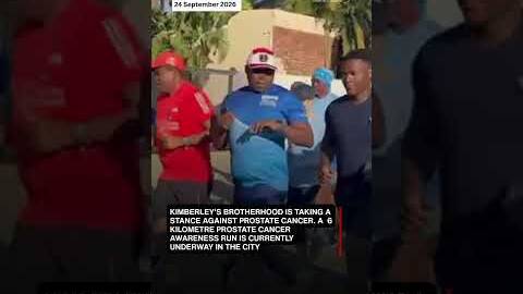Kimberley's Brotherhood is taking a stance against Prostate Cancer.  #sabcnews