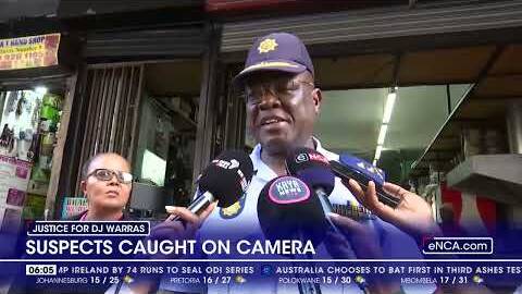 DJ Warras murder suspects caught on camera