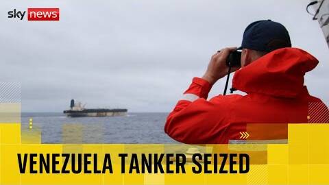 Oil tanker linked to Venezuela and Russia seized, US confirms