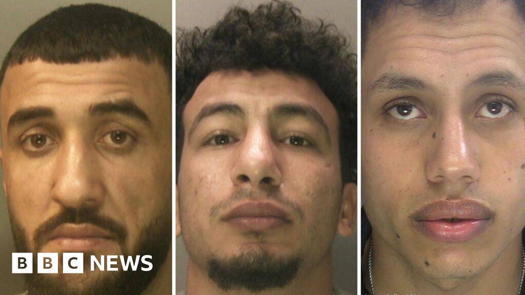 Three men who raped woman on Brighton beach jailed