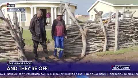 Horse racing fun for seaside villagers of Ngcizela