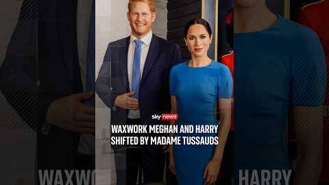 Waxwork Harry and Meghan shifted by Madame Tussauds
