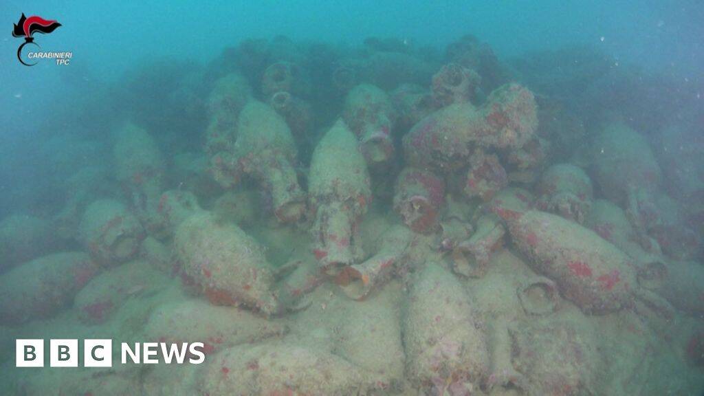 Ancient Roman shipwreck discovered off Sicily coast