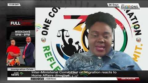 Immigration Crisis | IMC on Migration responds to Home Affairs directive