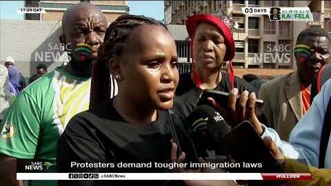Protesters demand tougher immigration laws