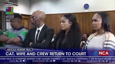 'Cat' Matlala, co-accused back in court for attempted murder case