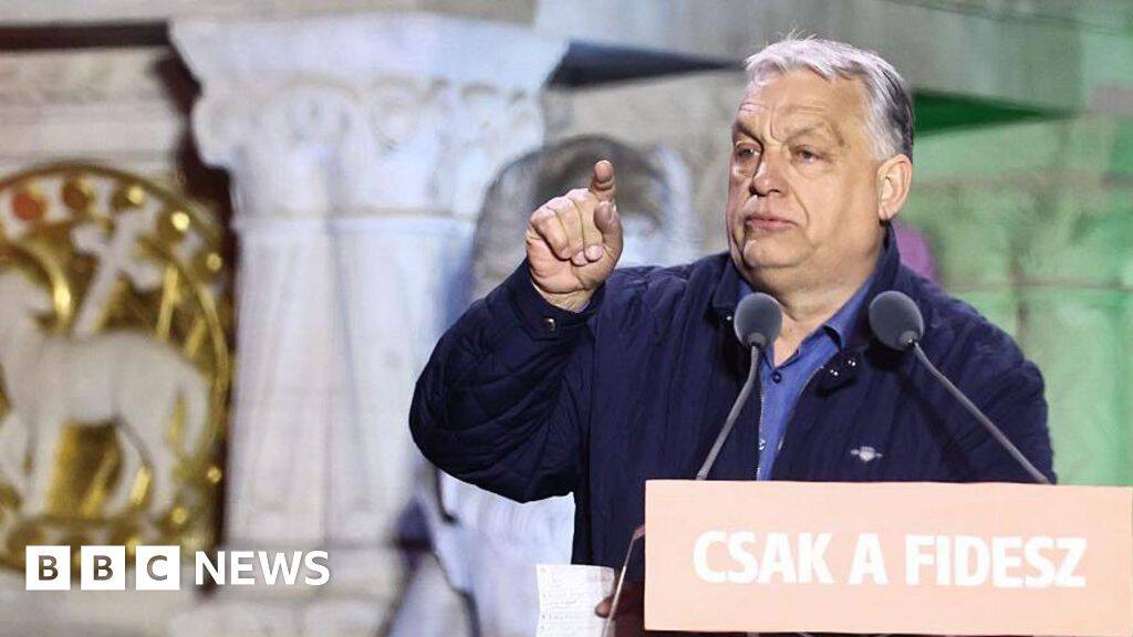 Hungarians decide whether to end 16 years of Orb&aacute;n rule and elect rival