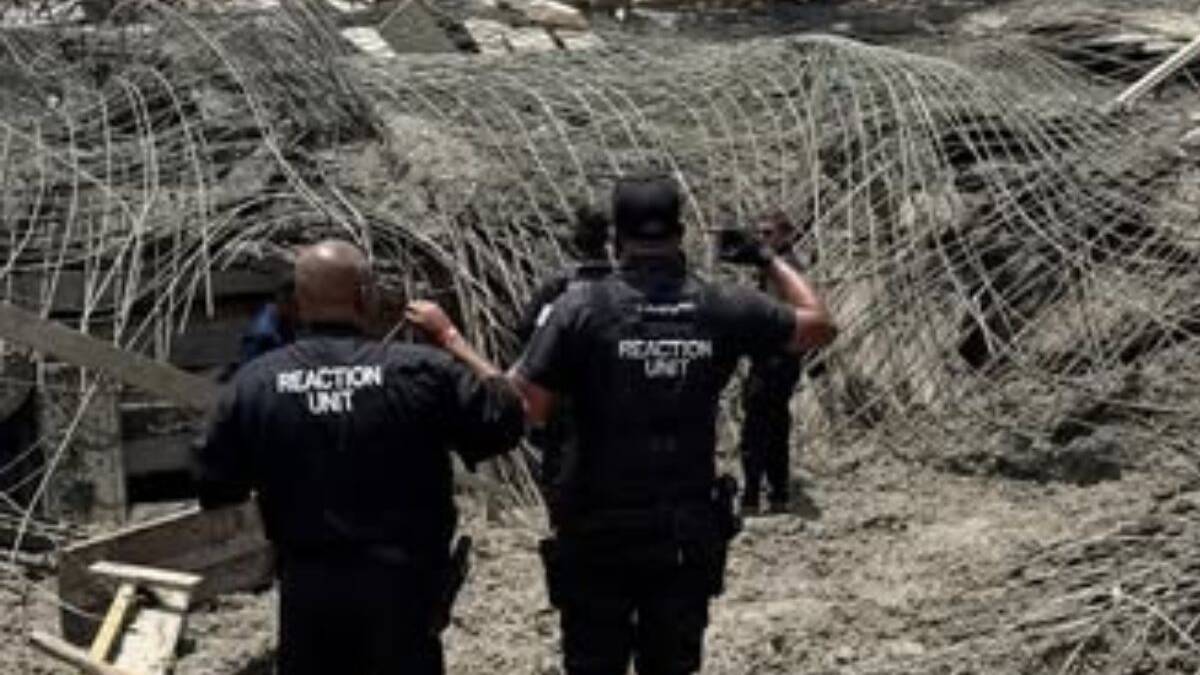 Four-storey temple collapses in Redcliffe, KZN